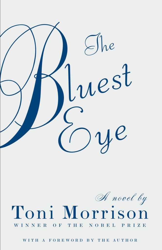 Book cover of "The Bluest Eye."